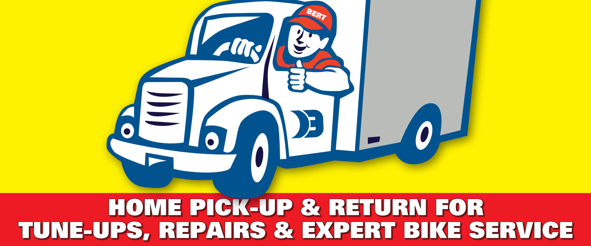 Bike Pick-up Promo 1 Bike Pick-up & Return Service