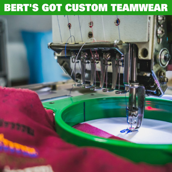 BertsGotTeamwearGrn_570sq Bert's Got Custom Teamwear in Mississauga